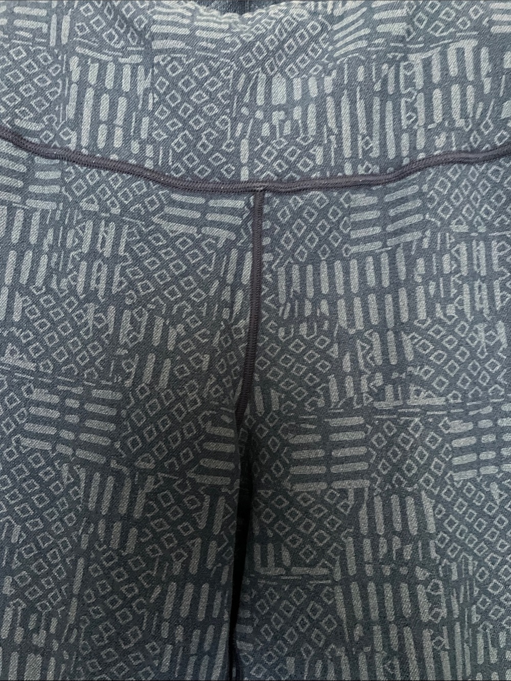 Source Unknown blue denim Patterned Straight-Leg Pants - Picture 2 of 8